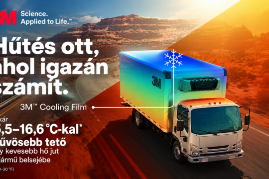 Hűtés ott, ahol számít: 3M™ Cooling Film